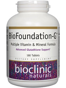 Bioclinic Naturals - BioFoundation-G 180 tabs