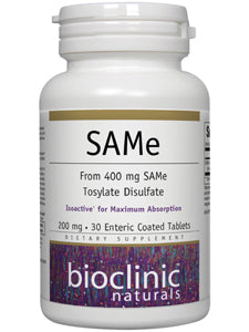 Bioclinic Naturals - SAMe 30 tabs