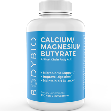 BodyBio - Cal-Mag Butyrate 600 mg 250 caps