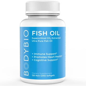 BodyBio/E-Lyte - Kirunal Fish Oil 120 softgels