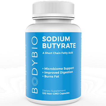BodyBio/E-Lyte - Sodium Butyrate 600 mg 100 caps