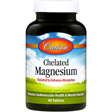 Carlson Labs - Chelated Magnesium 200 mg 90 tabs