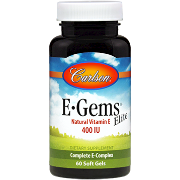 Carlson Labs - E Gems Elite 400 IU 60 gels