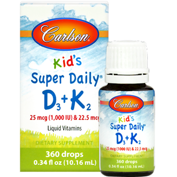 Carlson Labs - Kids D3 &amp; K2 10.16 ml