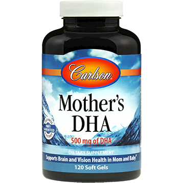 Carlson Labs - Mother's DHA 120 softgels