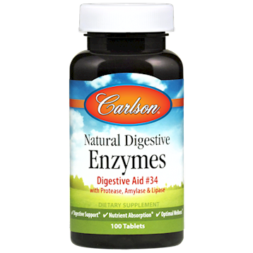 Carlson Labs - Natural Digestive Enzymes 100 tabs