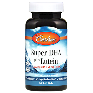 Carlson Labs - Super DHA &amp; Lutein 60 softgels