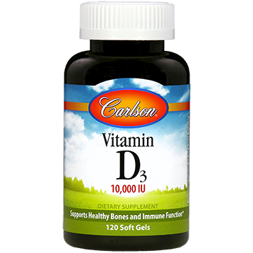 Carlson Labs - Vitamin D3 10,000 IU 120 gels