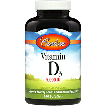 Carlson Labs - Vitamin D3 5000 IU 360 softgels