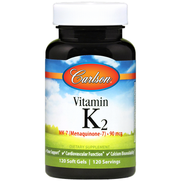 Carlson Labs - Vitamin K2 MK7 120 softgels