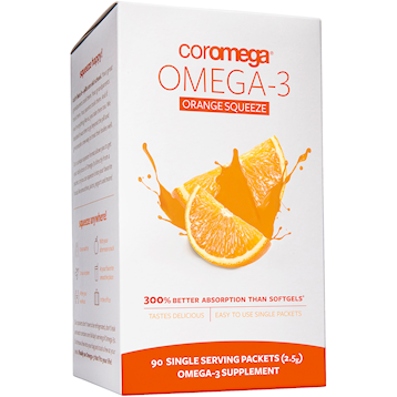 Coromega - Coromega Orange 90 pkts