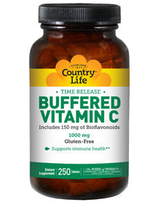 Country Life - Buffered Vitamin C 1000 mg 250 tabs