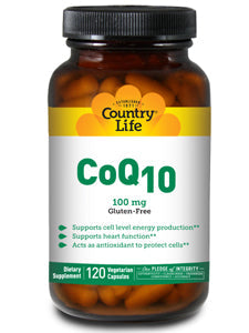 Country Life - COQ10 100 mg 120 gels