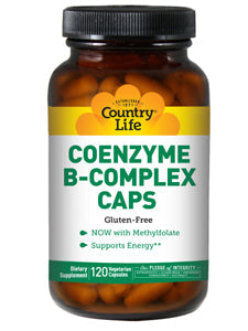 Country Life - Coenzyme B-complex 120 vegcaps