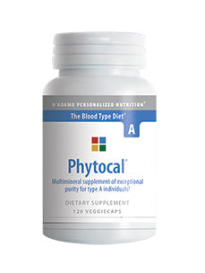 D&#039;Adamo Personalized Nutrition - Phytocal A 120 vcaps