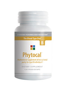 D'Adamo Personalized Nutrition - Phytocal B 120 vcaps