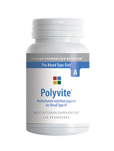 D&#039;Adamo Personalized Nutrition - Polyvite A 120 vcaps