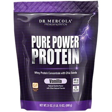 Dr Mercola - Pure Power Protein Vanilla 31 oz