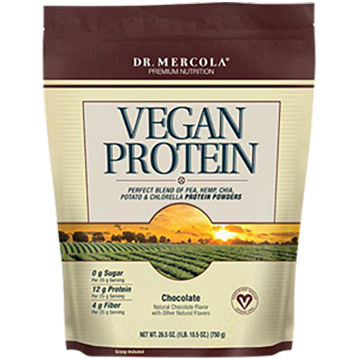 Dr Mercola - Vegan Protein Chocolate 26.5 oz