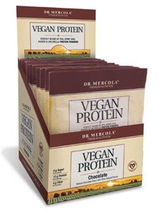 Dr Mercola - Vegan Protein Single Serve Box-Chocolate