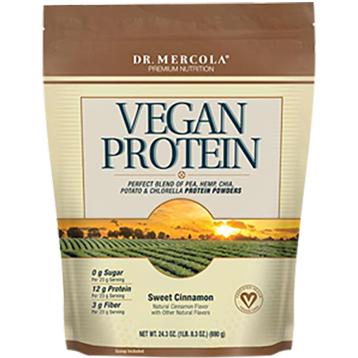 Dr Mercola - Vegan Protein Sweet Cinnamon 24.3 oz