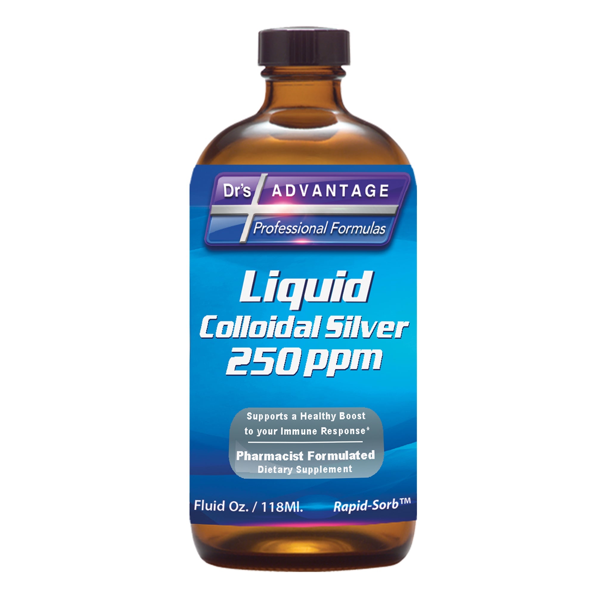 Dr&#039;s Advantage - Colloidal Silver (250ppm) 2oz