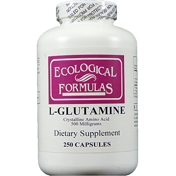 Ecological Formulas - L-Glutamine 500 mg 250 caps