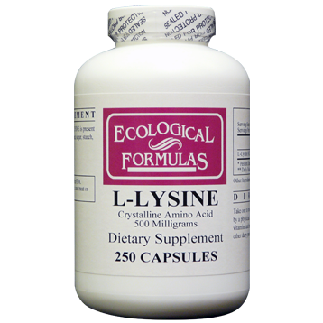 Ecological Formulas - L-Lysine 500 mg 250 caps