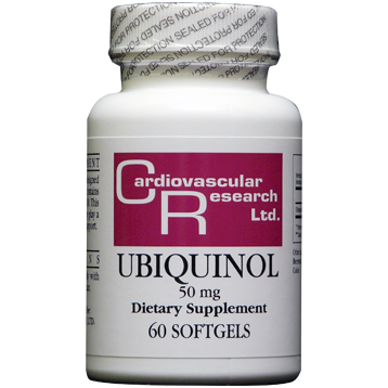 Ecological Formulas - Ubiquinol 50 mg 60 softgels