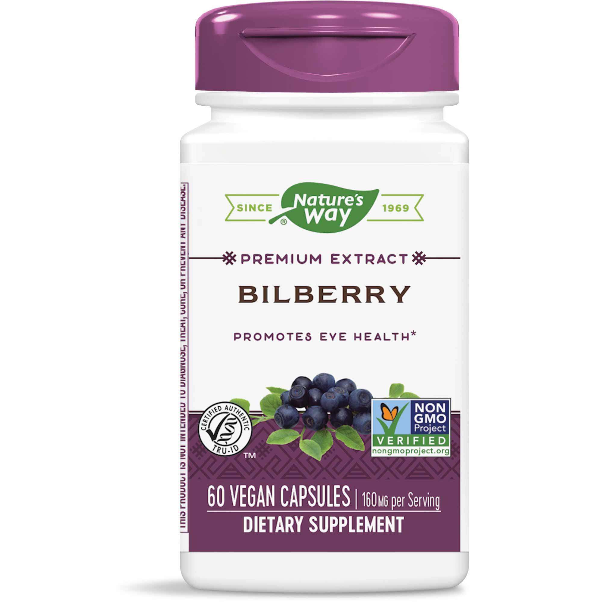 Enzymatic Therapy - Bilberry Extract 60 caps