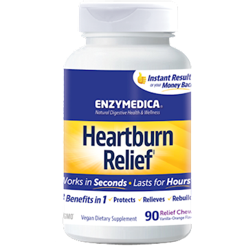 Enzymedica - Heartburn Relief 90 chewable tabs