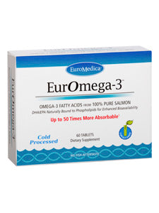 Euromedica - EurOmega-3 60 tabs (previously PhosphOmega-3)