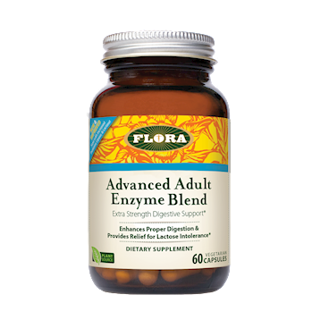 Flora - Advanced Adult Enzyme Blend 60 caps