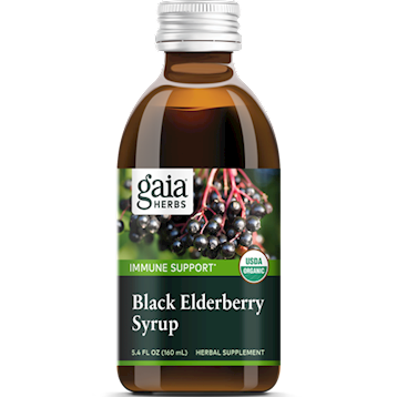 Gaia Herbs - Black Elderberry Syrup 5.4 oz