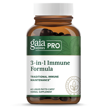 Gaia Herbs Professional - 3-in-1 Immune Formula 60 lvcaps