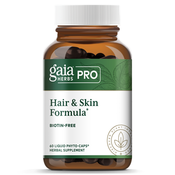 Gaia Herbs Professional - Hair and Skin Formula 60 lvcaps