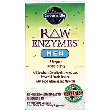 Garden of Life - RAW Enzymes Men 90 vcaps