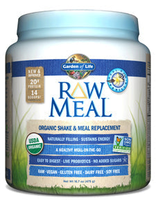 Garden of Life - RAW Organic Meal Vanilla 16.7 oz