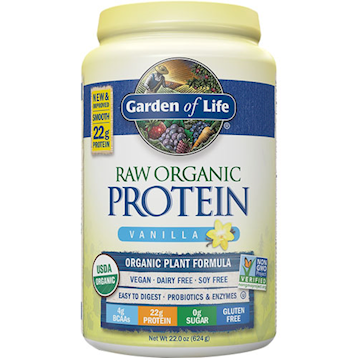 Garden of Life - RAW Organic Protein - Vanilla 22 oz