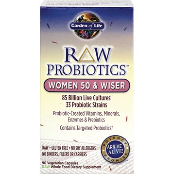 Garden of Life - RAW Probiotics Wom 50 and Wiser 90 vcaps