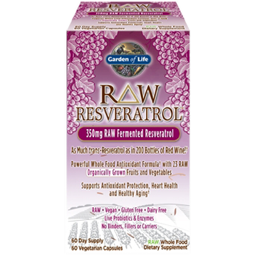 Garden of Life - RAW Resveratrol 60 vcaps