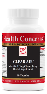 Health Concerns - Clear Air 90 caps