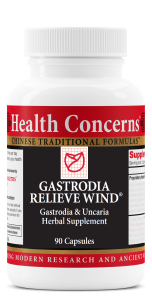Health Concerns - Gastrodia Relieve Wind 90 caps