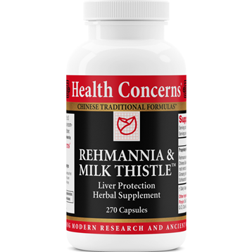 Health Concerns - Rehmannia And Milk Thistle 270 caps