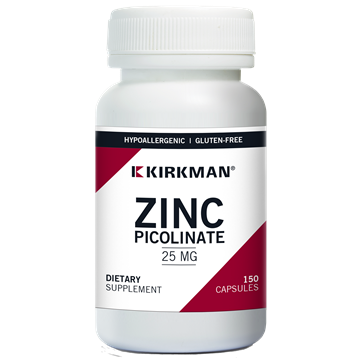 Kirkman - Zinc Picolinate 25 mg 150 caps