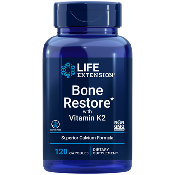 Life Extension - Bone Restore with Vitamin K2 120 caps