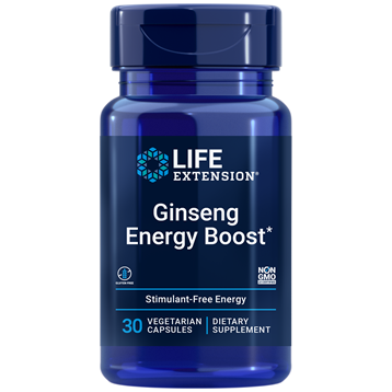 Life Extension - Ginseng Energy Boost 30 vegcaps