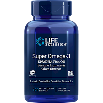 Life Extension - Super Omega3 EPADHA 120 enteric softgels