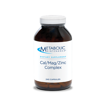 Metabolic Maintenance - Cal/Mag/Zinc Complex w/Vitamin D 240cap