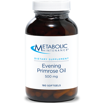 Metabolic Maintenance - Evening Primrose Oil 500 mg 180 gels